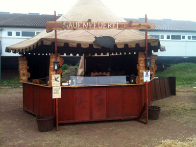 Marktstand in Zweibrücken 2014